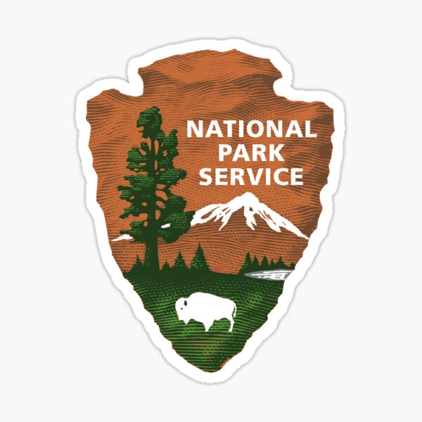 National Parks Large Badge Sticker Set