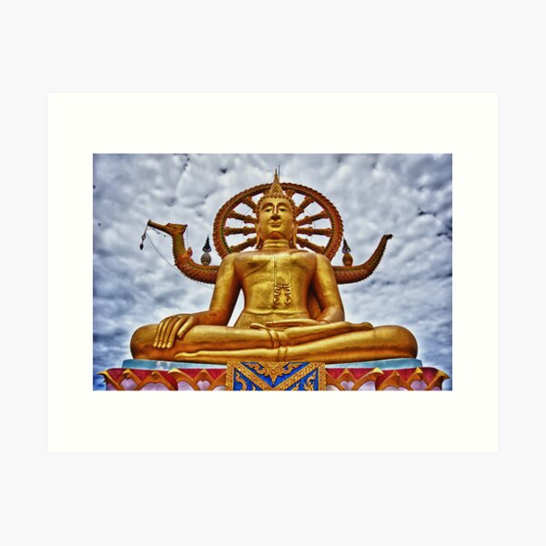 Big Buddha Art Print