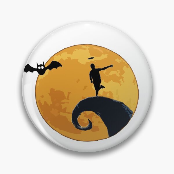 Item preview, Frisbee Golf Moon Drive Halloween Disc Golf  designed and sold by AlphaMoon.