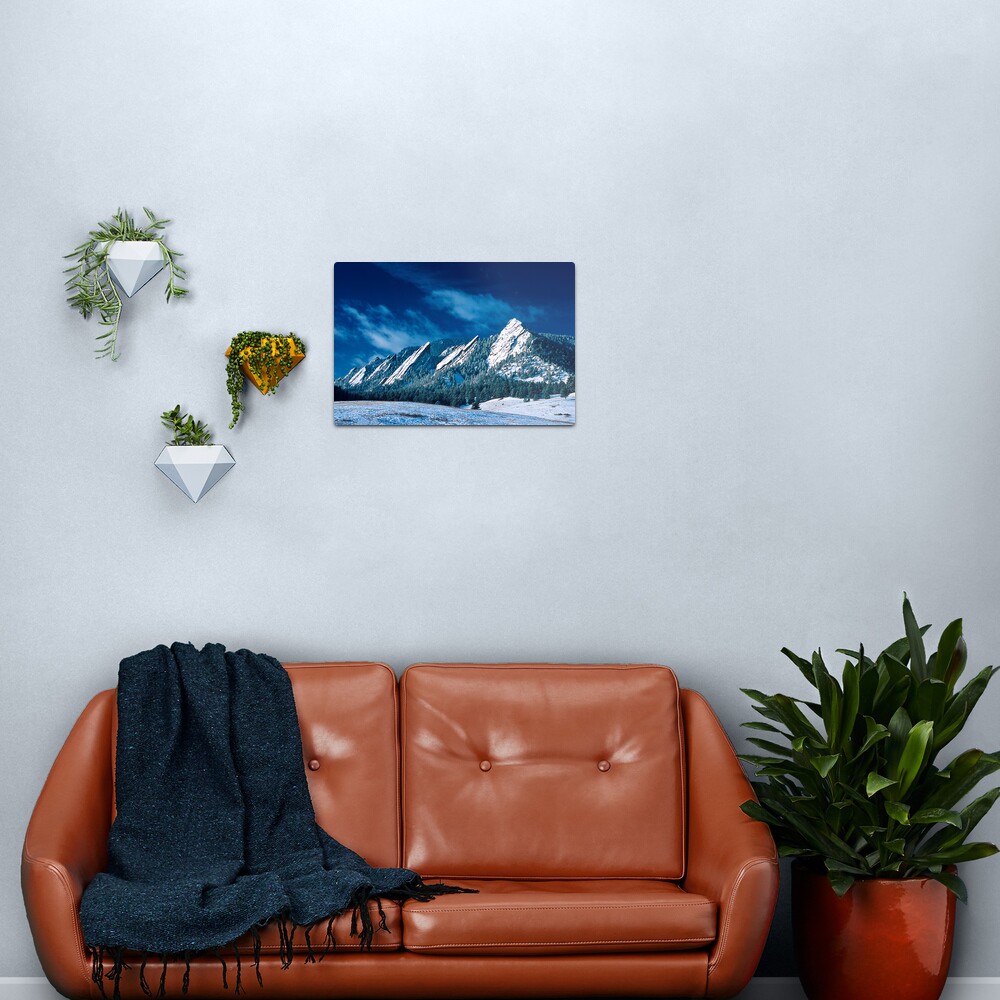 Majestic - The Flatirons of Boulder, Colorado Metal Print