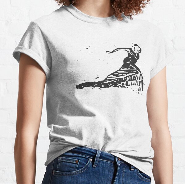 Snow Dancer Print Classic T-Shirt