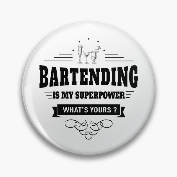 Artikelvorschau, Bartending ist meine Supermacht entworfen und verkauft von DCornel.