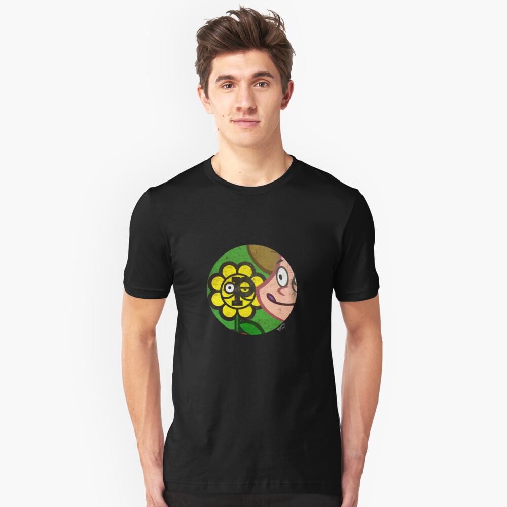 Pfride logo with Mom in a circle Slim Fit T-Shirt
