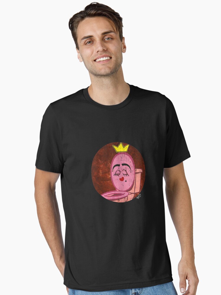 Thumbnail 1 of 7, Essential T-Shirt, Queen Glandulaire in a Circle designed and sold by yeeeoww.