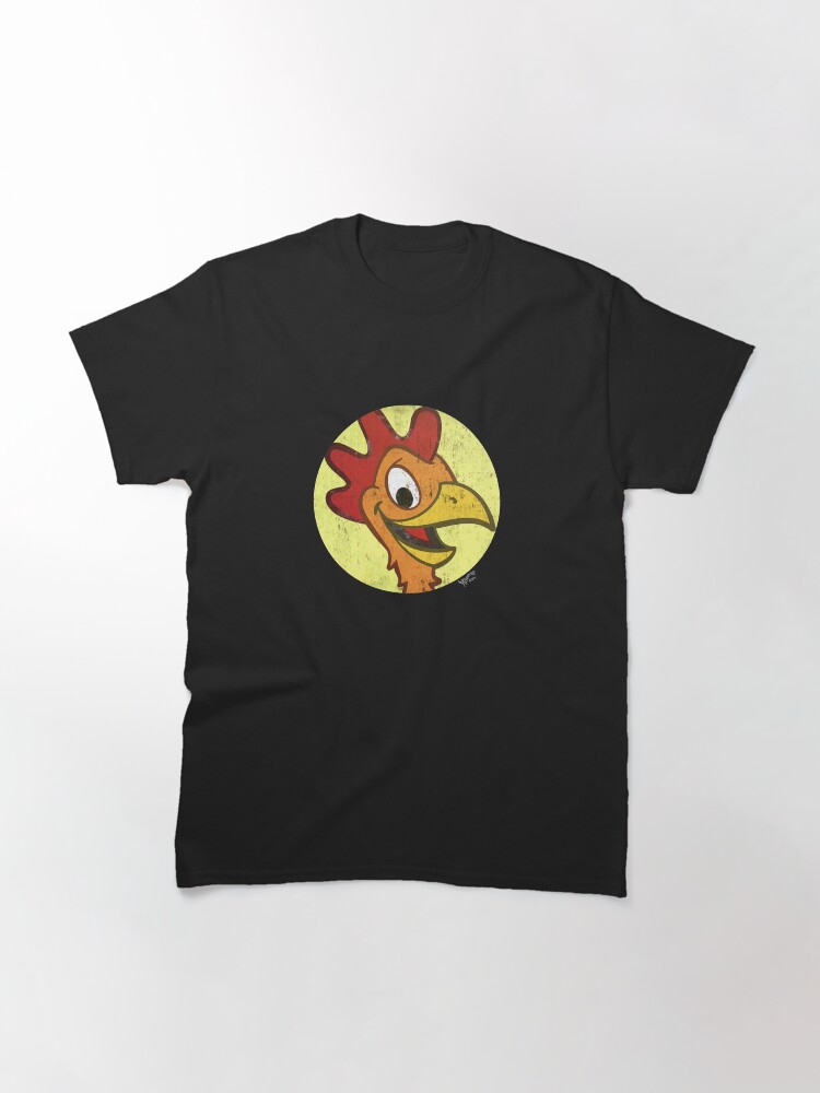 Thumbnail 3 of 7, Classic T-Shirt, Shanker Processed Chicken in a Circle designed and sold by yeeeoww.