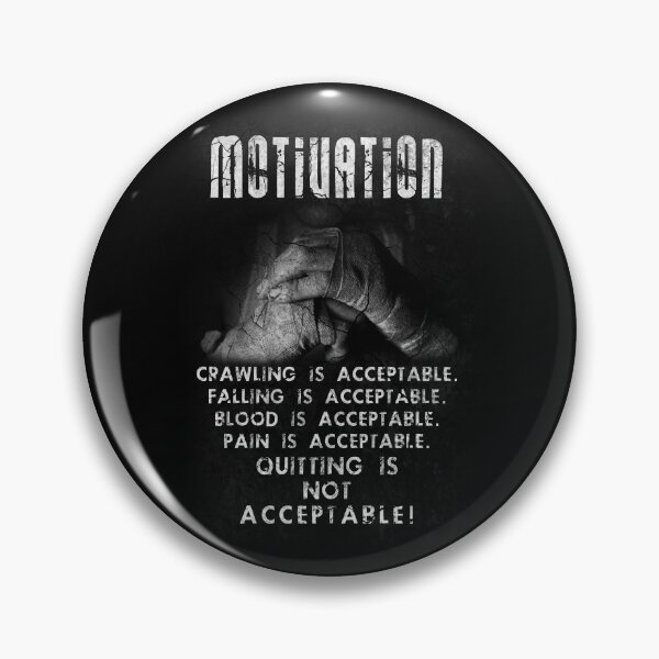 Item preview, Quitting is not Acceptable! designed and sold by DCornel.