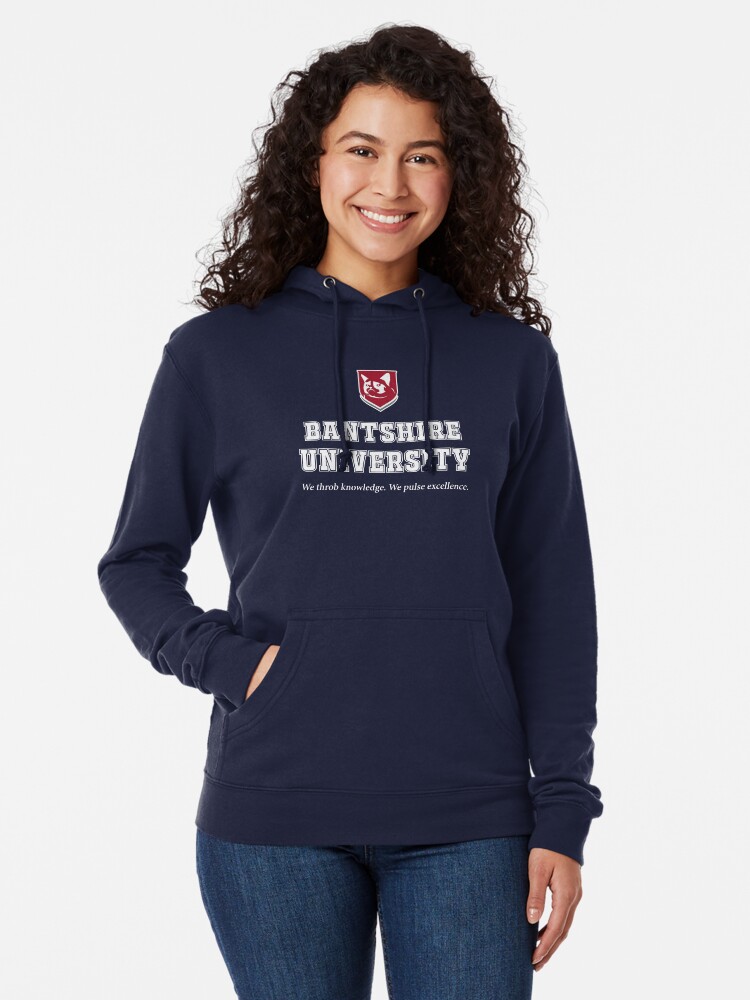 Alternate view of Bantshire original Lightweight Hoodie