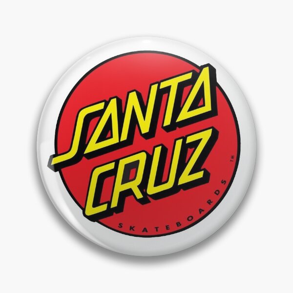 Santa Cruz Logo Pin
