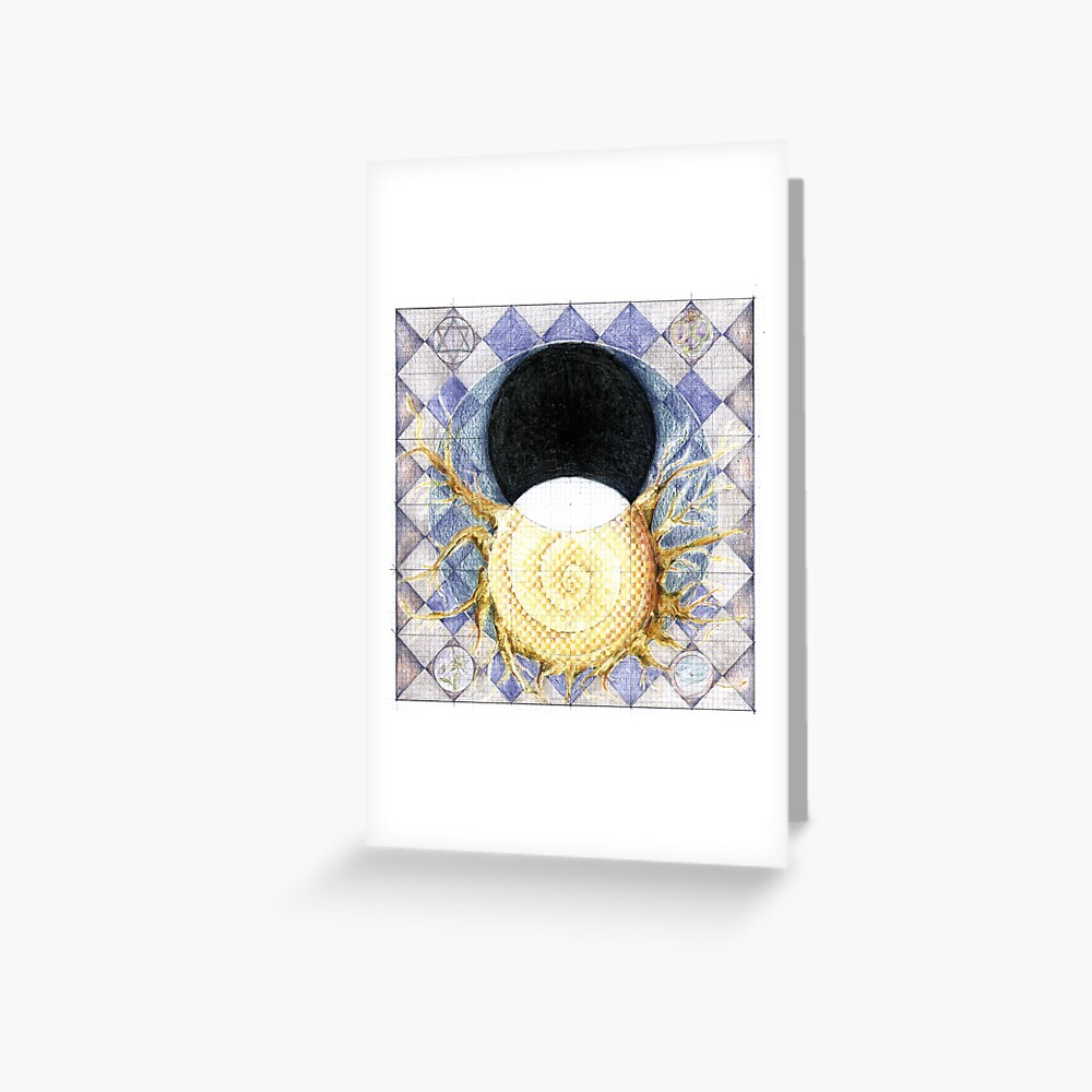 wheel 2: Co-Creative Evolution Greeting Card