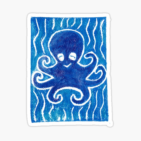 Happy Cephalopod Sticker