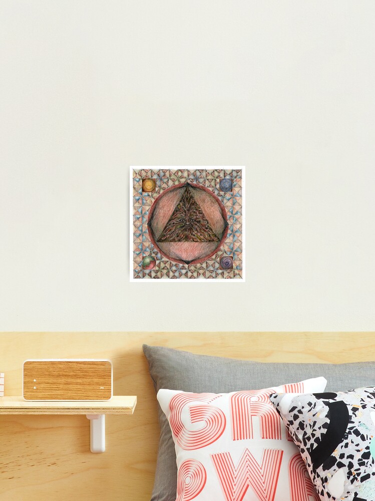 Thumbnail 2 of 3, Photographic Print, wheel 3: Individuation designed and sold by MonaShiber.