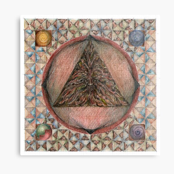 wheel 3: Individuation Metal Print