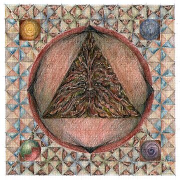 Artwork thumbnail, wheel 3: Individuation by mona shiber