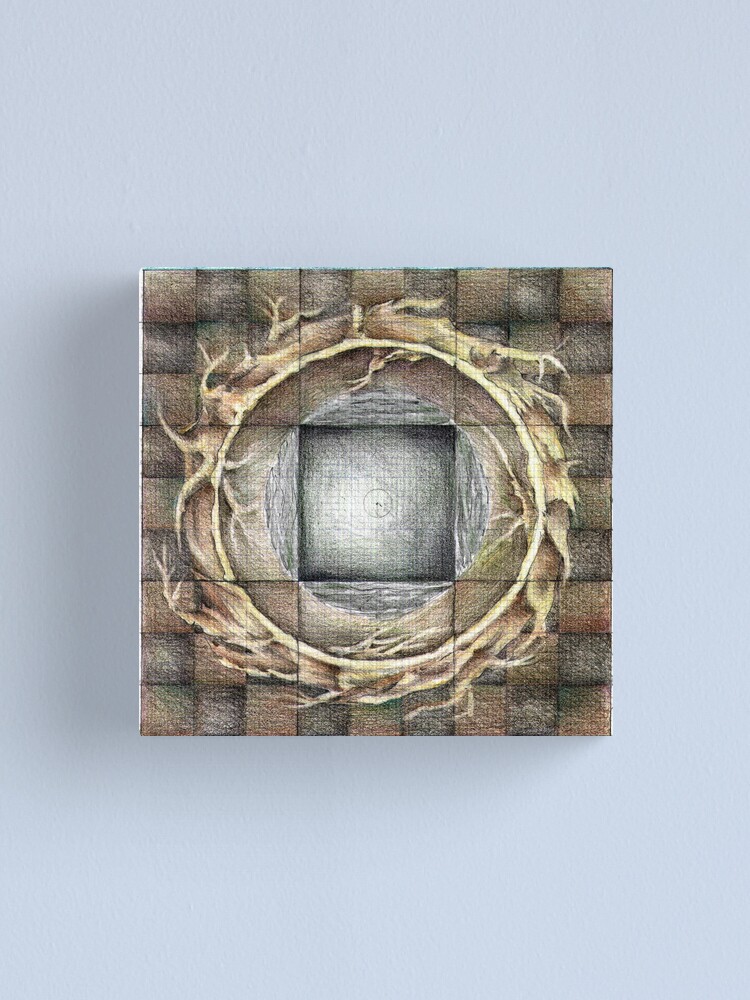 Alternate view of wheel 1: Unified Source Canvas Print