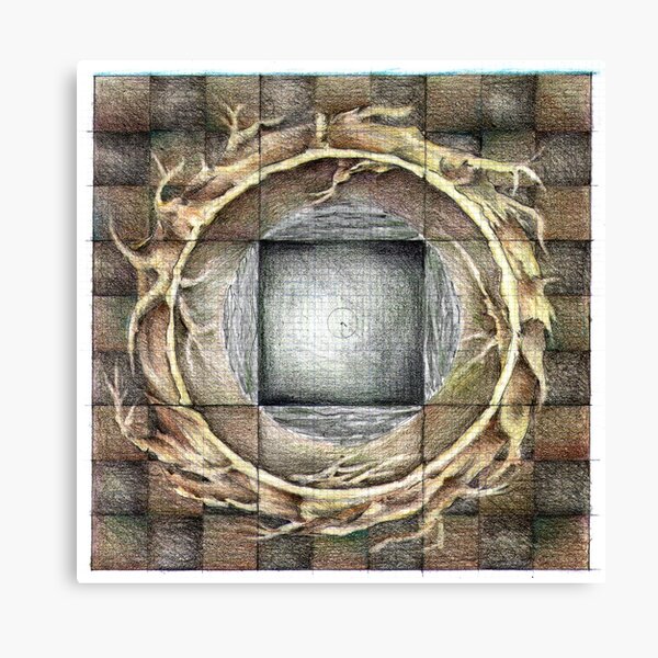 wheel 1: Unified Source Canvas Print