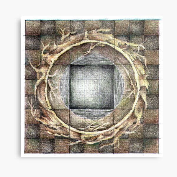 wheel 1: Unified Source Metal Print