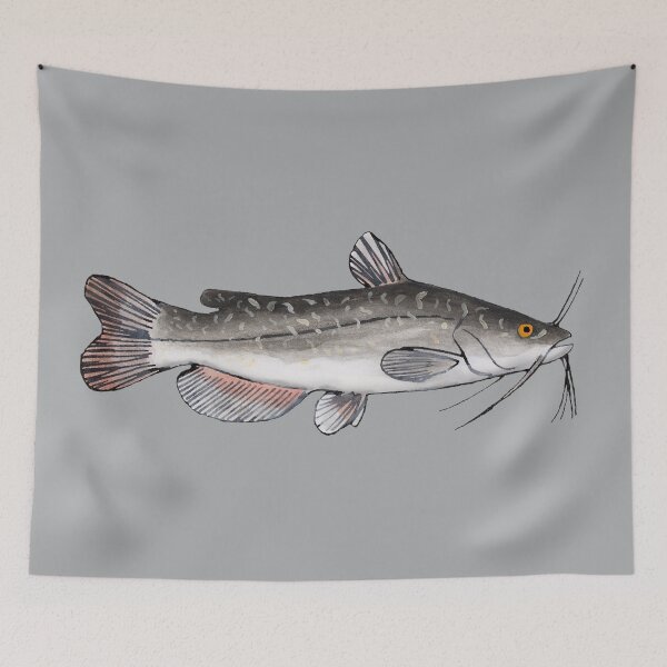 Item preview, Brown Bullhead designed and sold by fishfolkart.