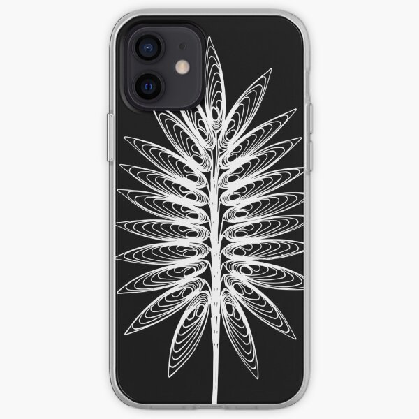 Leaf 1 white iPhone Soft Case