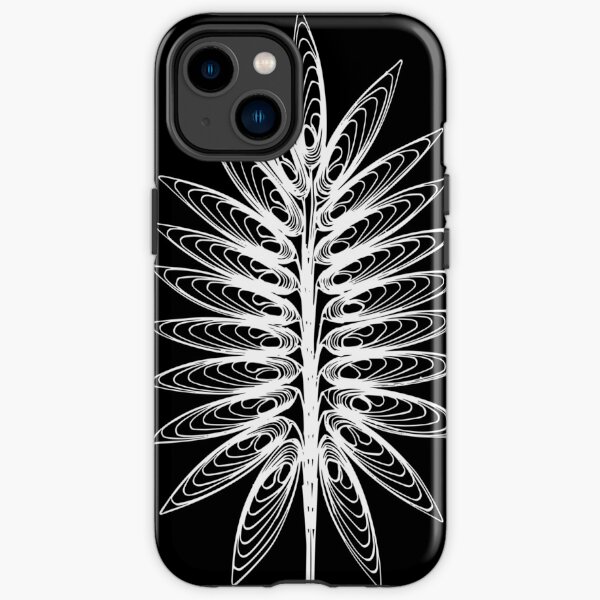 Leaf 1 white iPhone Tough Case