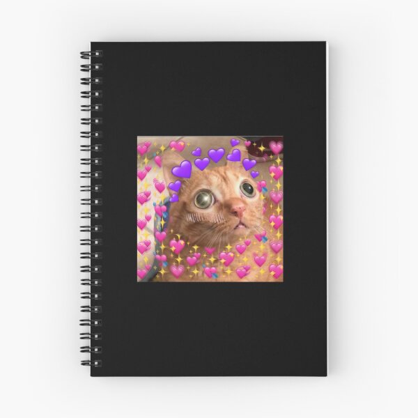 Item preview, Cat emoji- Love hearts designed and sold by racheljennetti.