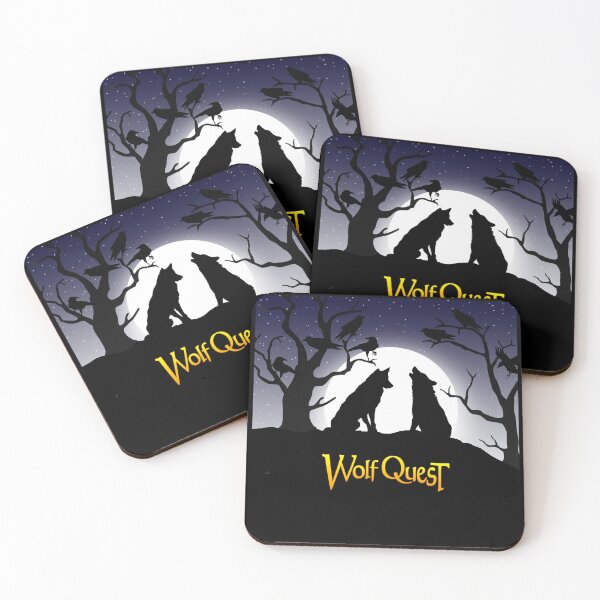 Item preview, Full Moon Wolves & Ravens - WolfQuest Dream designed and sold by WolfQuest.