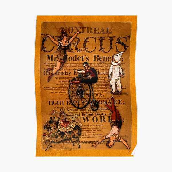 At the Circus Poster
