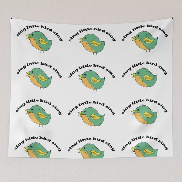 Item preview, little bird singing  designed and sold by lamiabent.