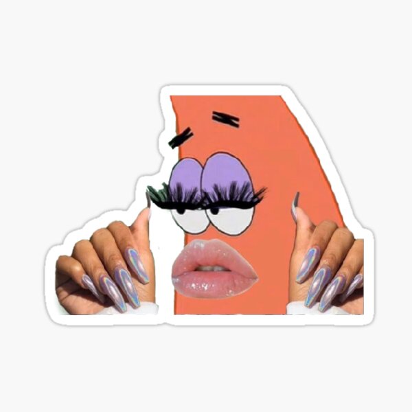 Sassy Patrick Sticker