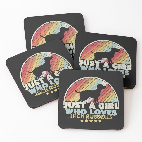 Item preview, Jack Russell Design. Just A Girl Who Loves Jack Russells Print designed and sold by PackAPunch.