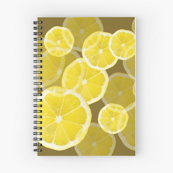 Item preview, SLICED LEMONS NUTMEG COLOR ABSTRACT designed and sold by sharlesart.