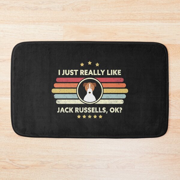 Artikelvorschau, Jack Russell Design. Ich mag Jack Russells wirklich, OK? Grafik entworfen und verkauft von PackAPunch.