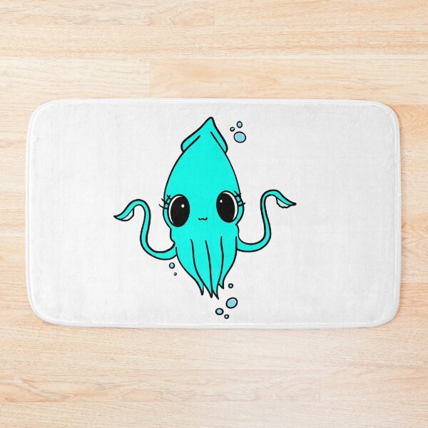 Item preview,  Cute Blue Cuttlefish designed and sold by JUSTBEELEGANT.