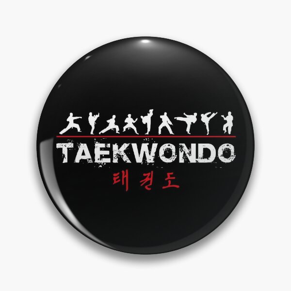 Item preview, Taekwondo Text and Fighters White designed and sold by DCornel.