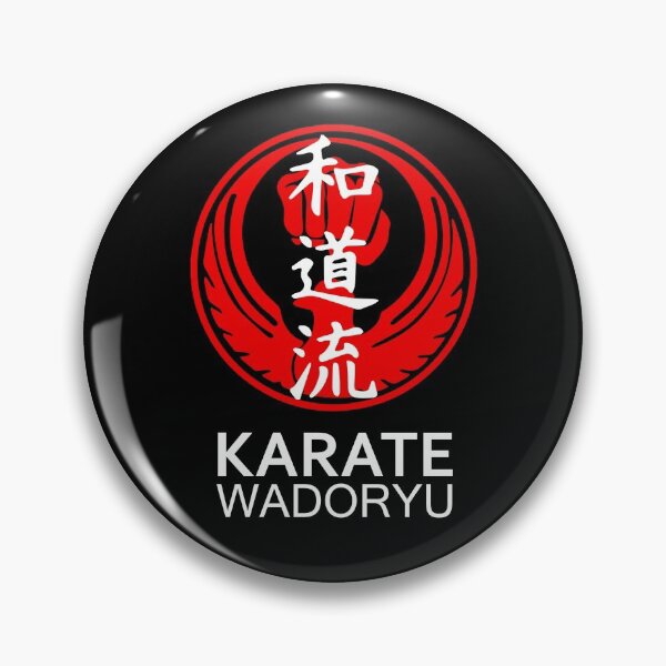 Item preview, Wadoryu Karate Symbol and Kanji White Text designed and sold by DCornel.