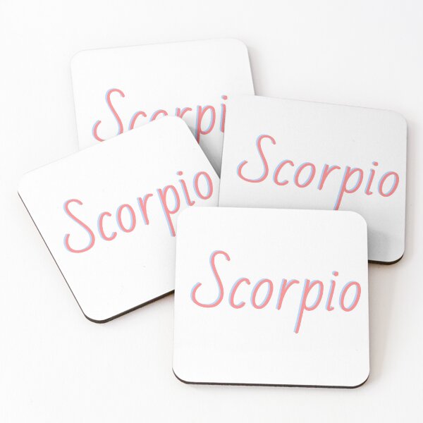 Item preview, Coral and Blue Scorpio designed and sold by hunterjlord.