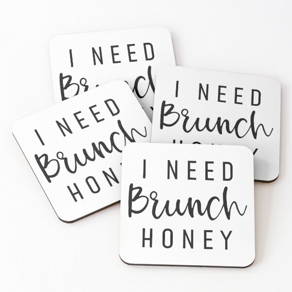 Item preview, I Need Brunch Honey designed and sold by LuckyFoxDesigns.