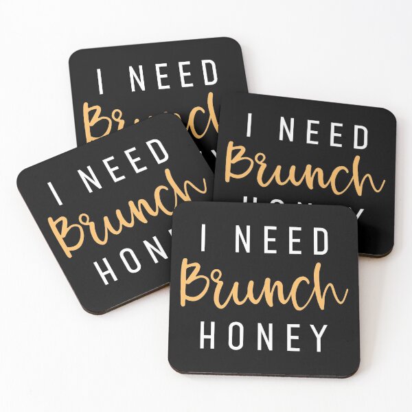Item preview, I Need Brunch Honey designed and sold by LuckyFoxDesigns.