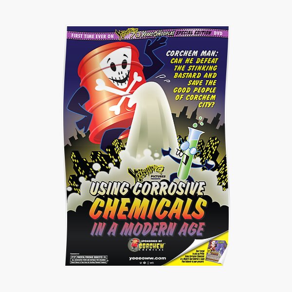 Using Corrosive Chemicals in a Modern Age Movie Poster Poster