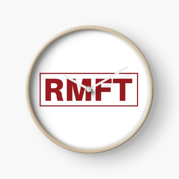 RMFT Classic Logo Clock
