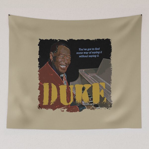 Aperçu de l'œuvre Jazz Sagesse de Duke Ellington créée et vendue par bauwau-design.