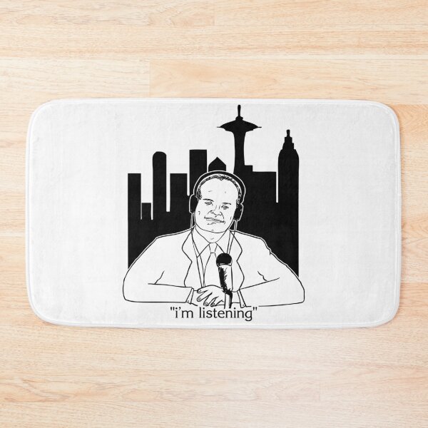 Item preview, Frasier I'm Listening With Seattle Skyline designed and sold by DemBoysTees.