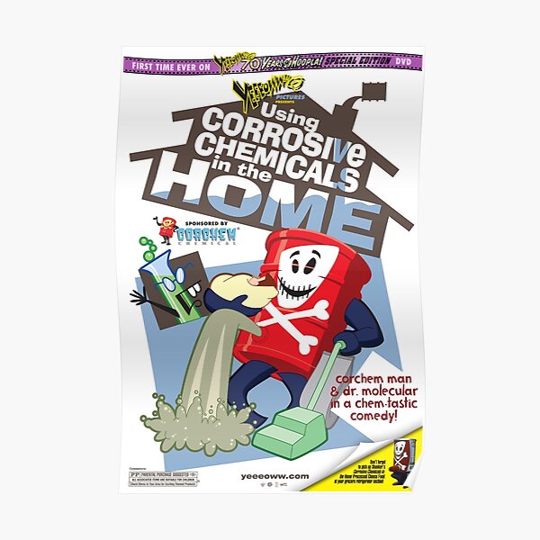 Using Corrosive Chemicals in the Home Movie Poster Poster