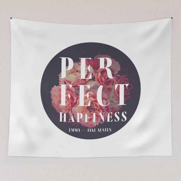Item preview, Floral Perfect Happiness — Emma, Jane Austen designed and sold by harmonicacave.
