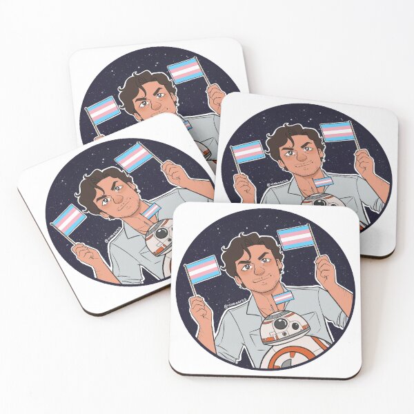 Item preview, Poe and Beebee said: Transgender Rights! designed and sold by clakearts.