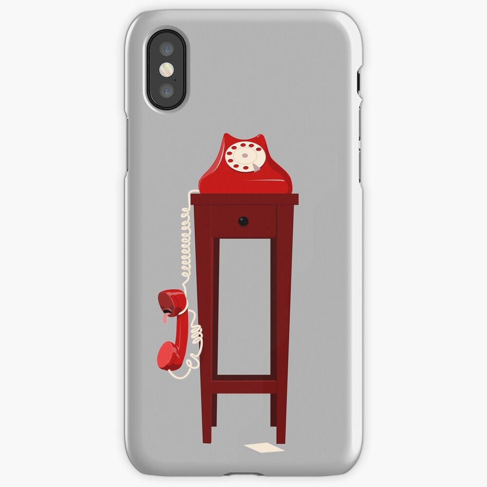 "HANG UP" iPhone Case & Cover by weoos02 | Redbubble