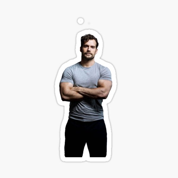 Henry Cavill siendo mi papá Pegatina