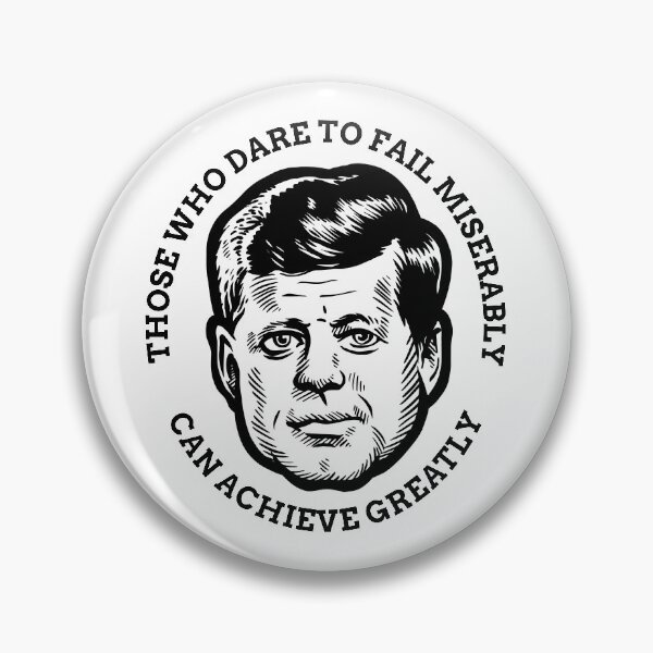 Item preview, JFK Motivational Quote designed and sold by HalpinDesign.