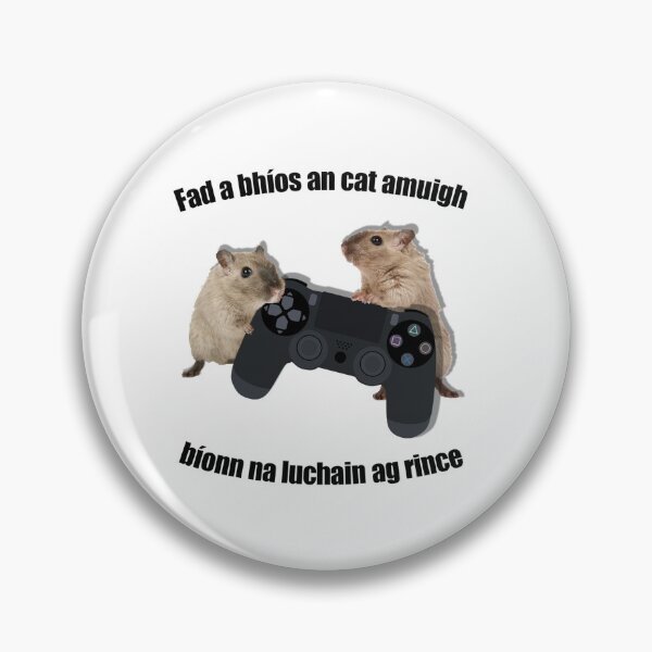 Item preview, Fad a bhíos an cat amuigh bíonn na luchain ag rince  designed and sold by JockDove.