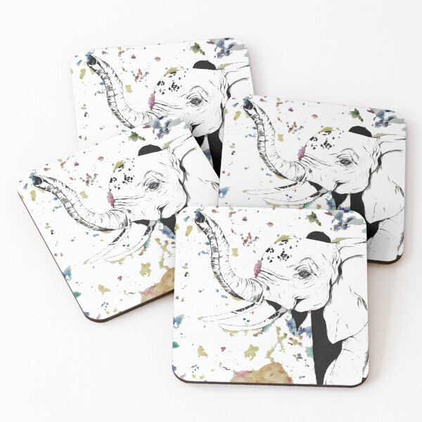 Item preview, Splish Splash Elephant designed and sold by DefiningDoodles.
