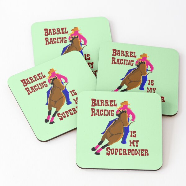 Item preview, BARREL RACING IS MY SUPERPOWER designed and sold by GorillaFarm.